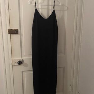 Medium Black Massimo Dress with Straps